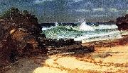 Albert Bierstadt, Beach at Nassau